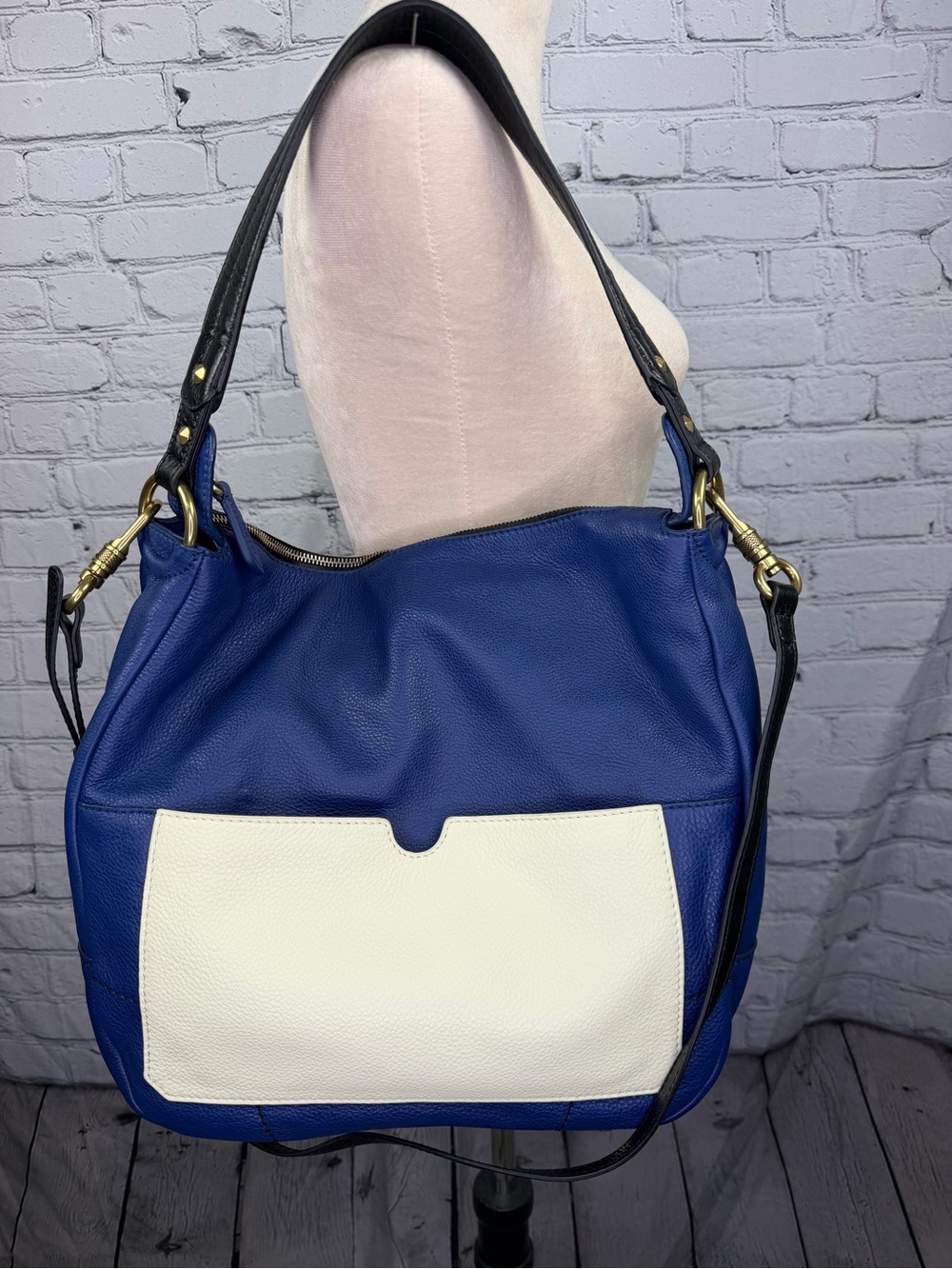 Oryany Adele colorblock hobo shoulder bag